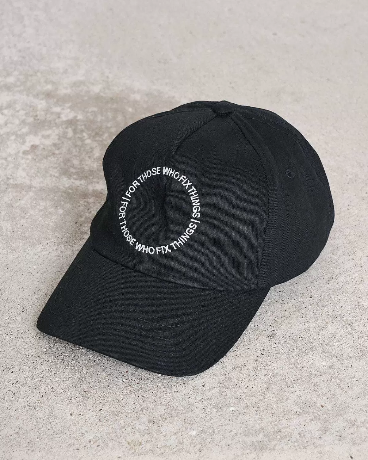 Cap For Those Who Fix Things Black Gots For Men>JAN 'N JUNE Clearance
