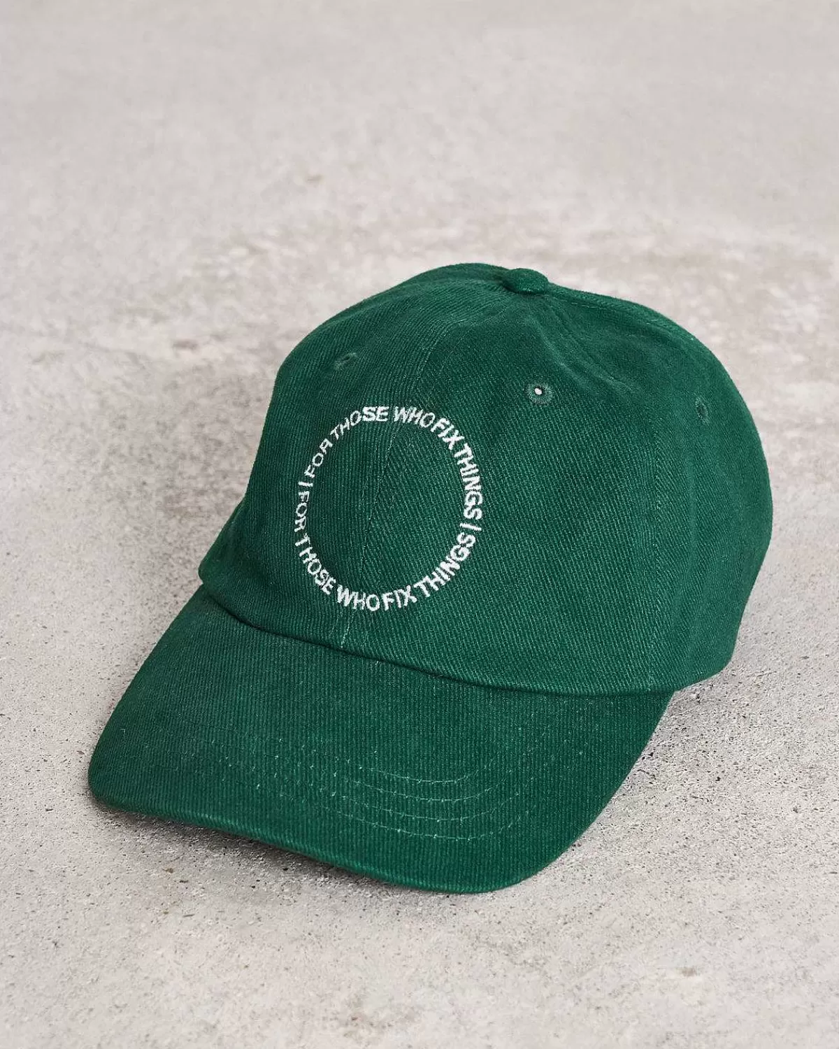 Cap For Those Who Fix Things Bottle Green Gots For Men>JAN 'N JUNE Store